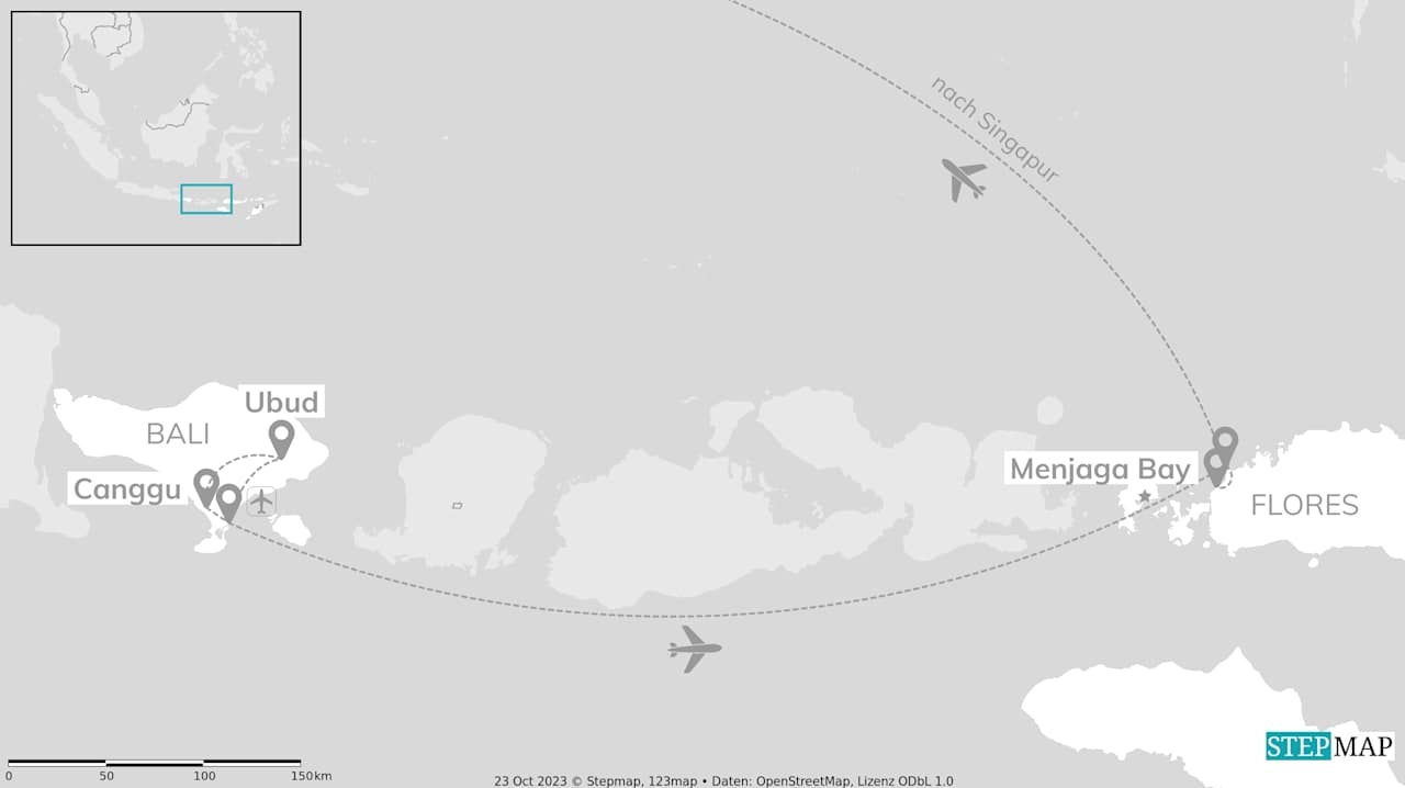 Bali & Komodo Signature: Sea Suite Dream meets Singapore