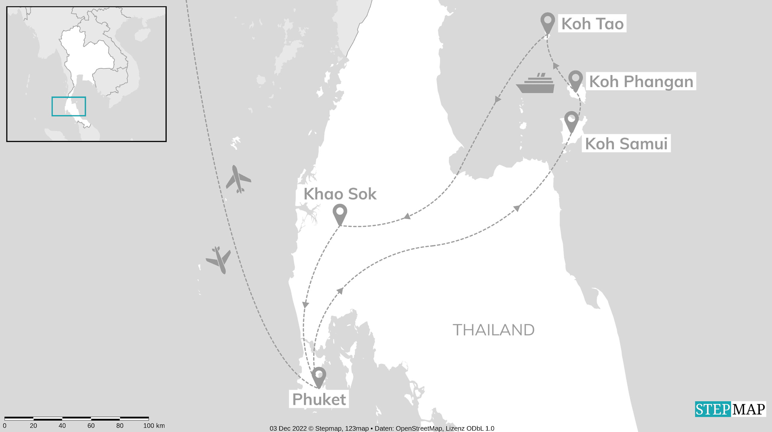 Explore Thailand: Khao Sok & Inselhopping im Golf