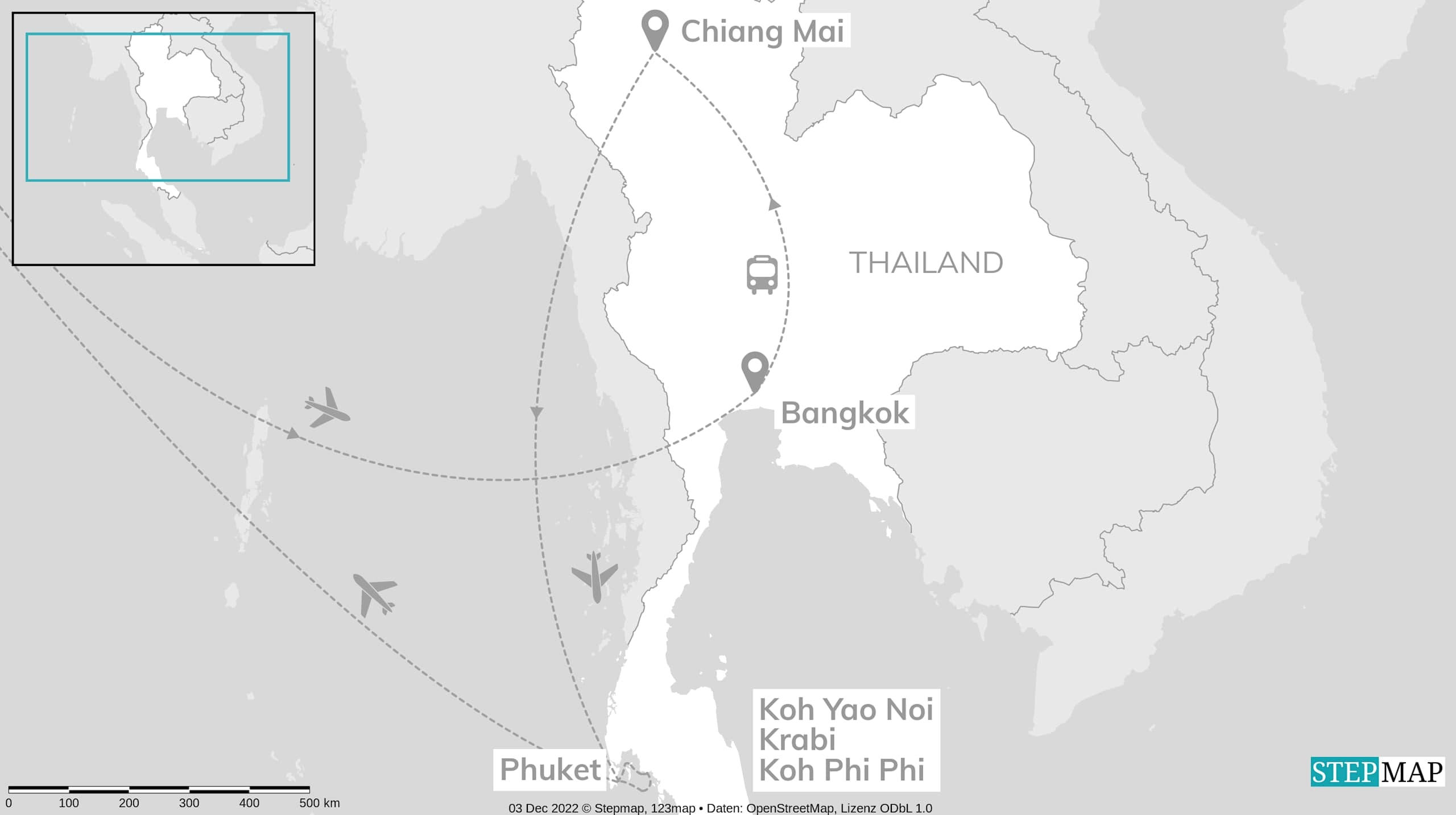 Thailand Adventure: Von Bergvölkern zum Inselhopping