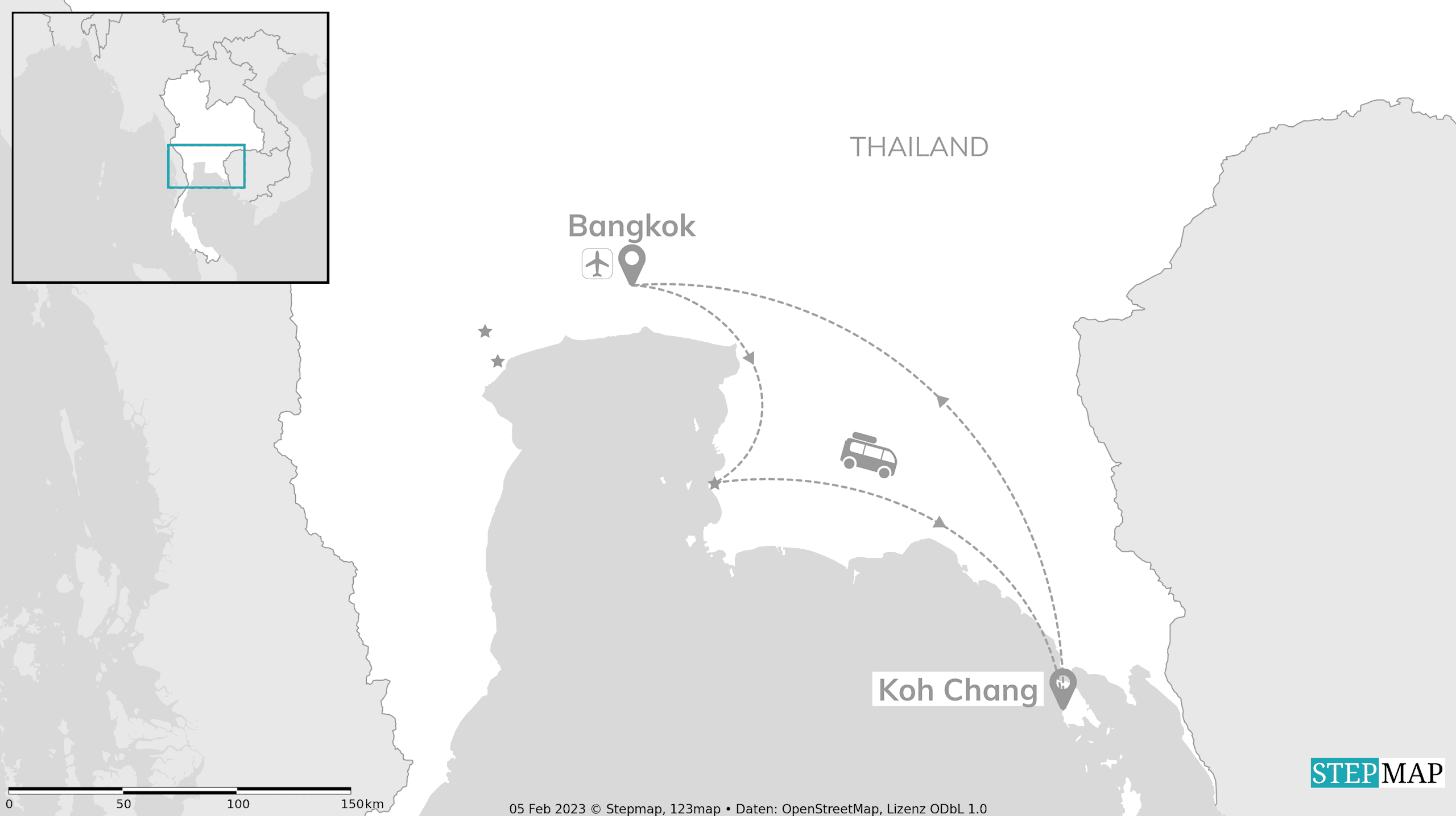 Bangkok & Koh Chang: Tempel, Tuk Tuks & Traumstrand!
