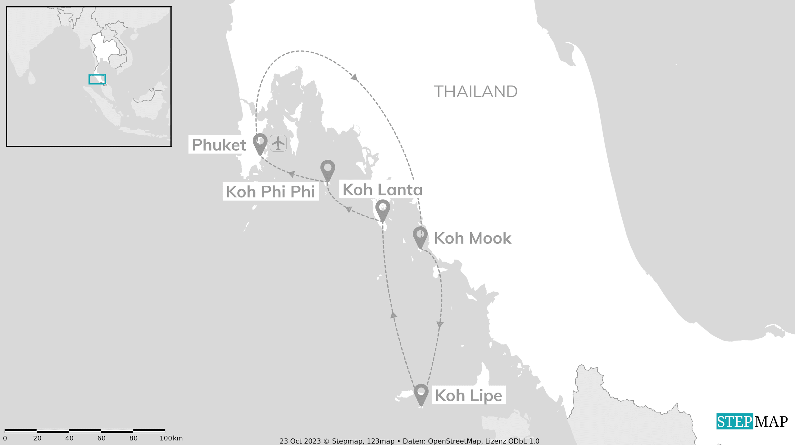 Thailands Süden: Inselhopping mit Koh Mook & Koh Lipe