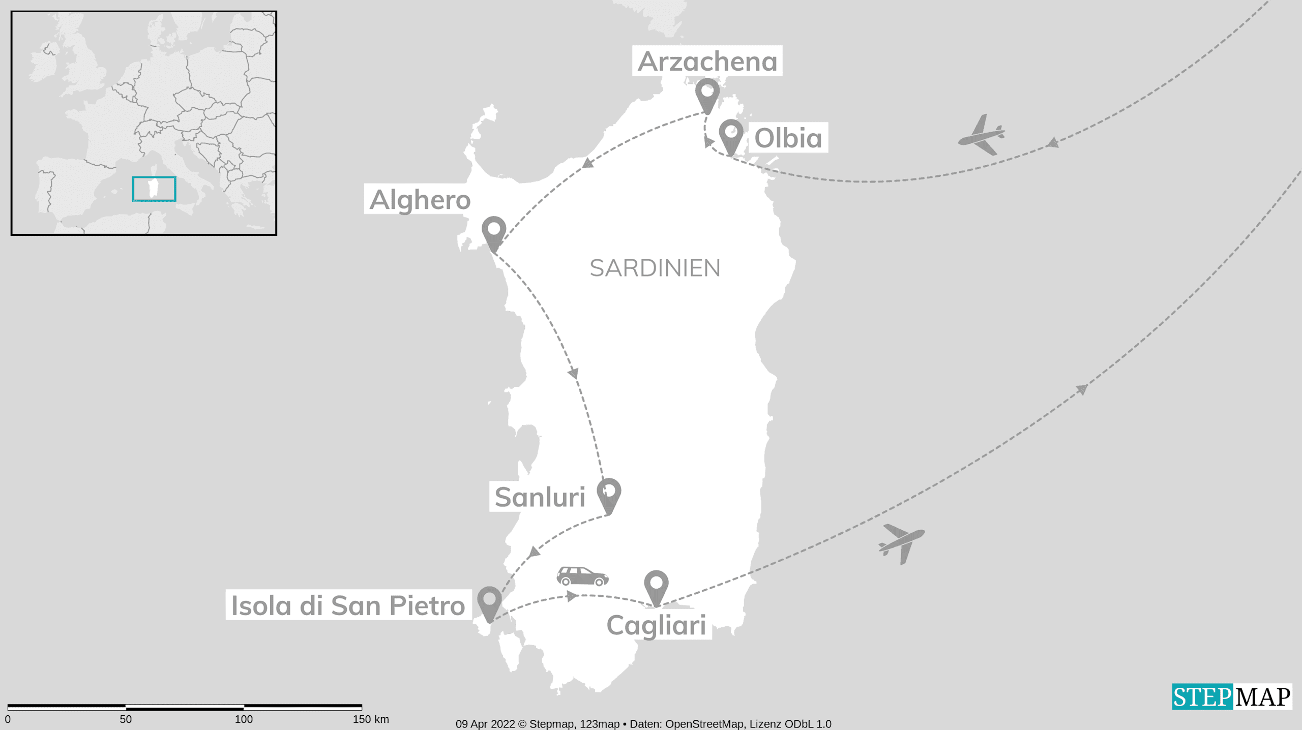Explore Sardinien & San Pietro: Roadtrip zur Hidden Island