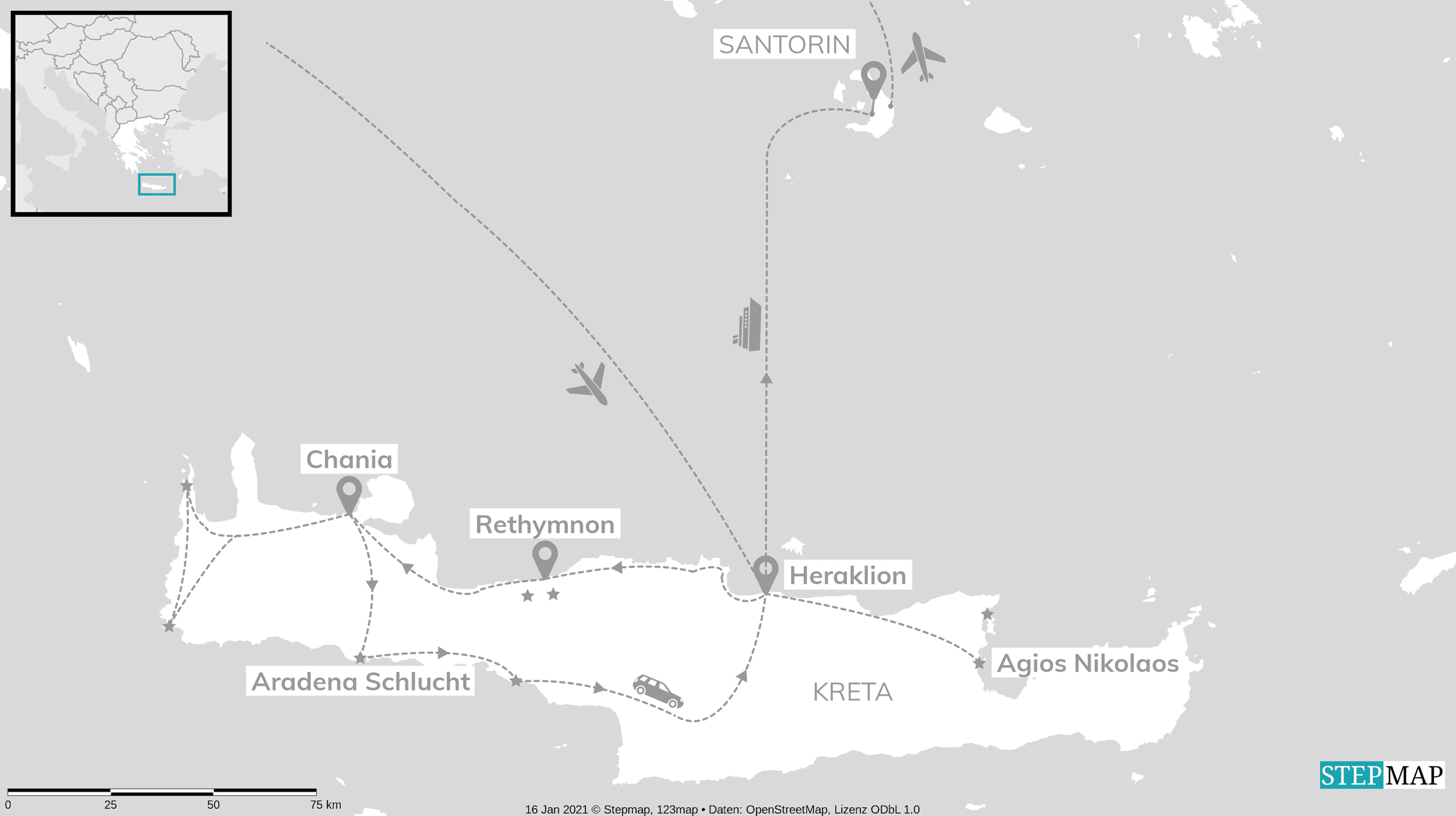 Kreta & Santorini: Greece Me Baby One More Time!