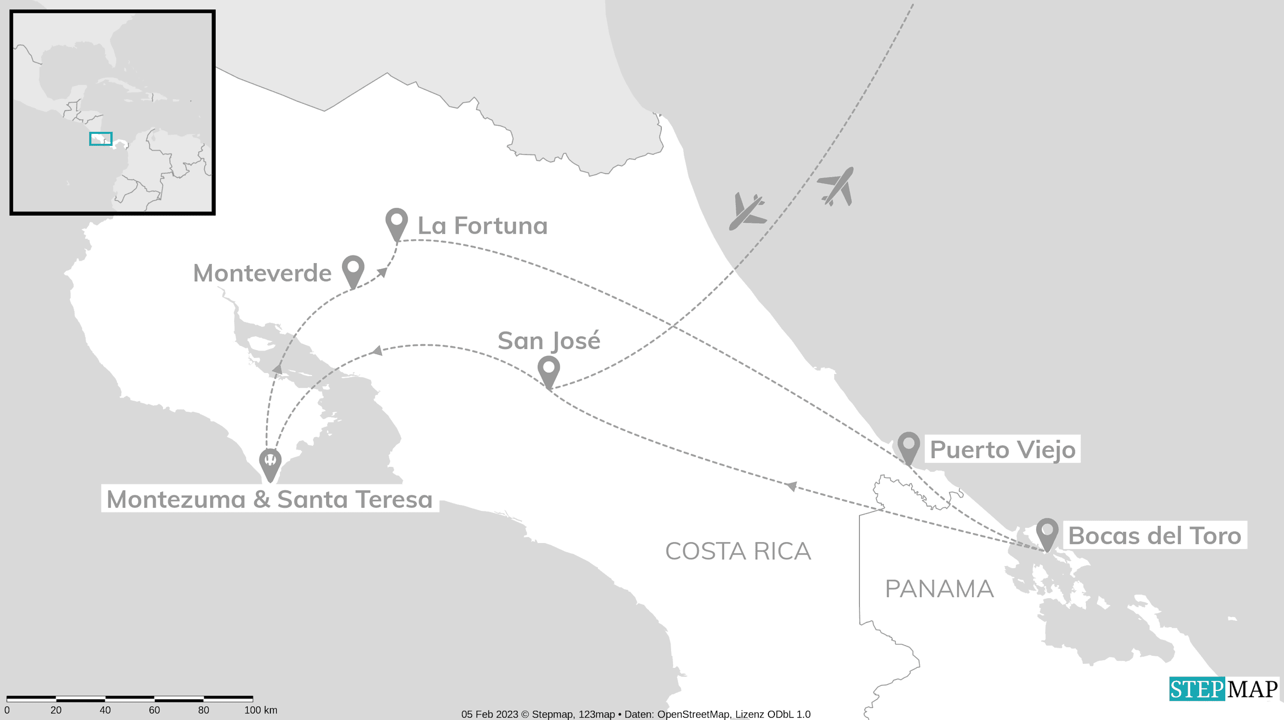 Costa Rica & Panama: Jungle Adventure zum Island Stay!