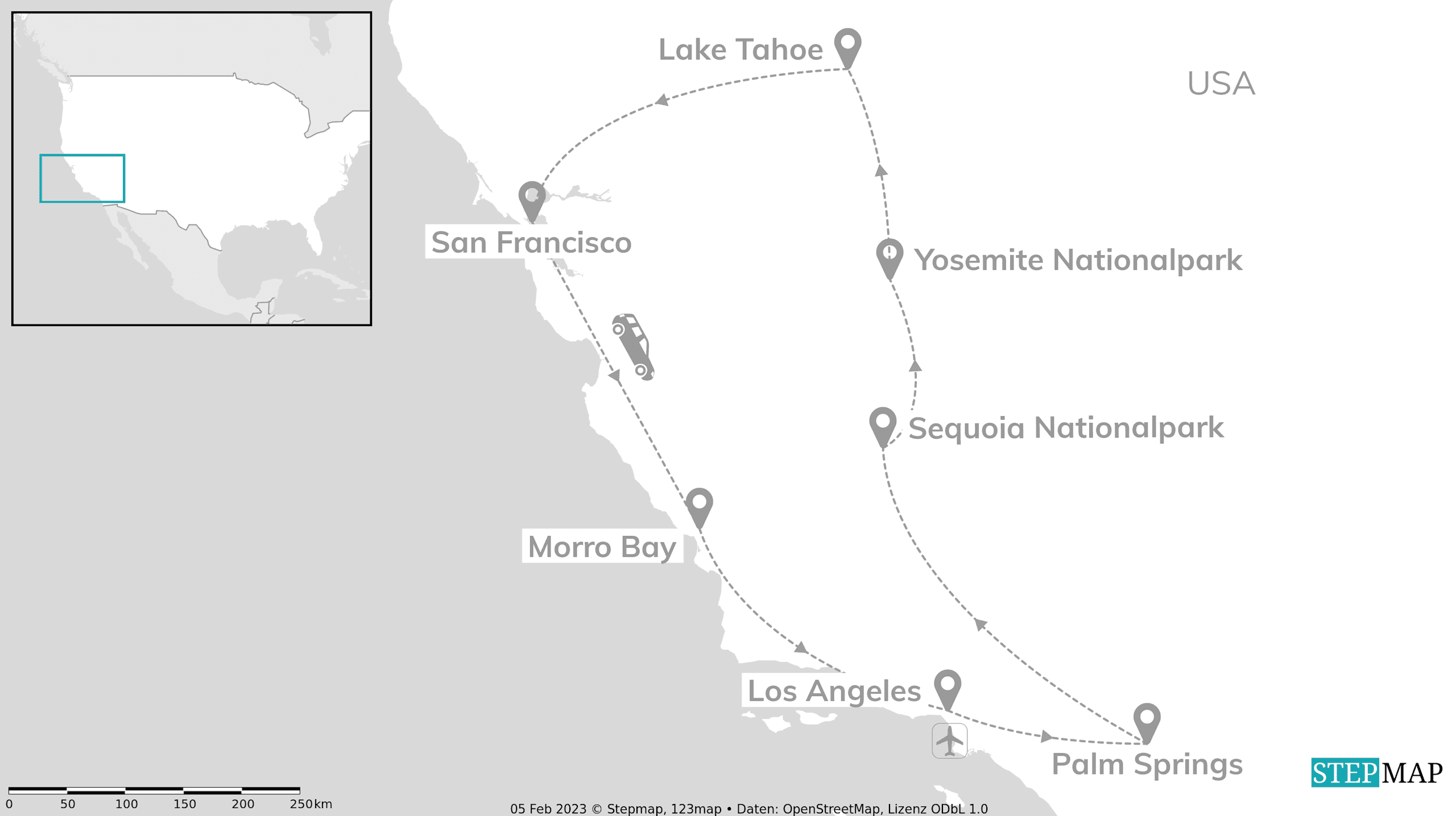 California Roadtrip: Big Cities & National Parks