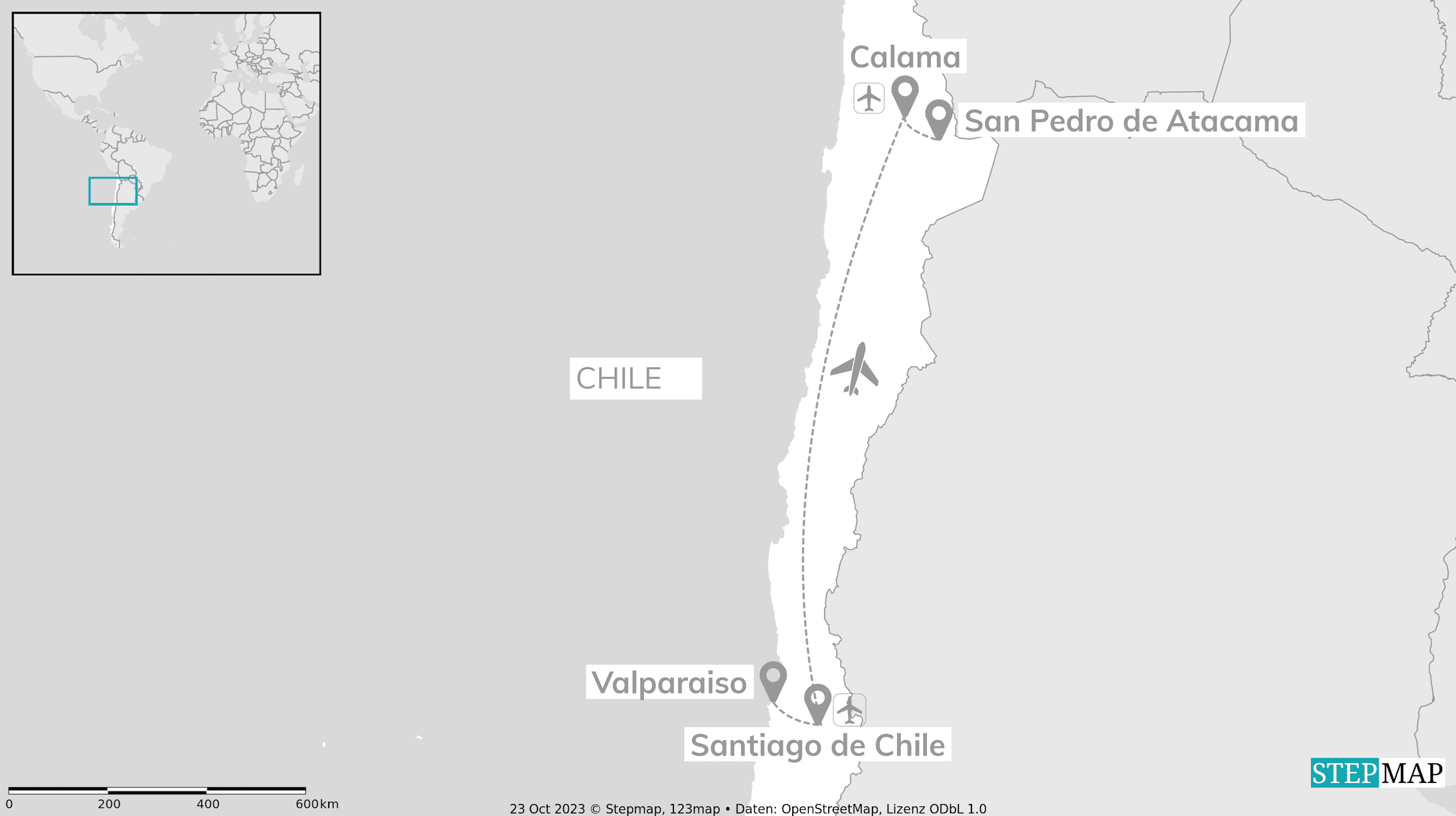 Abenteuer Chile: Colorful Cities & Endless Atacama