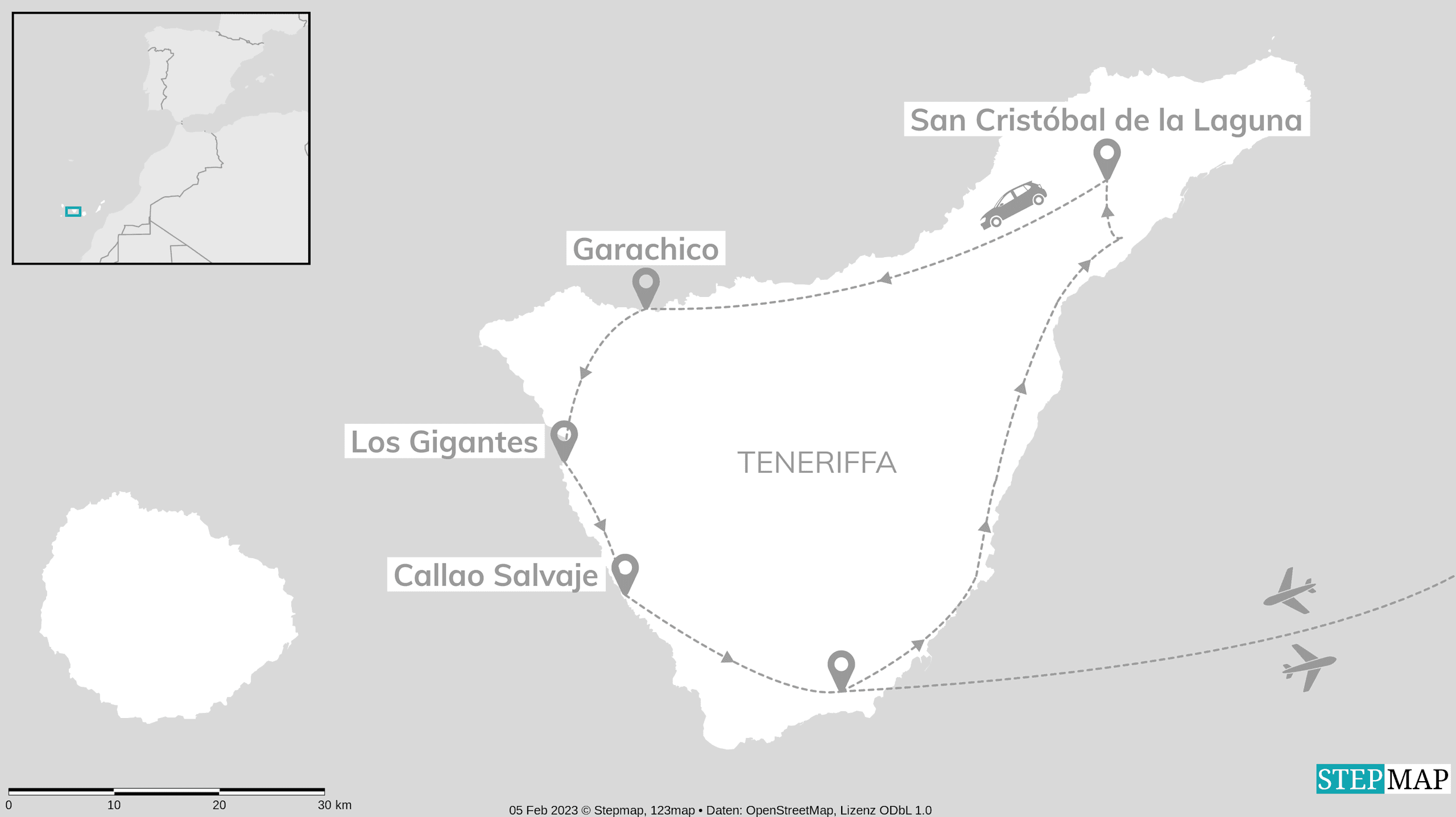 Teneriffa Roadtrip: Flammende Gipfel & wilder Atlantik