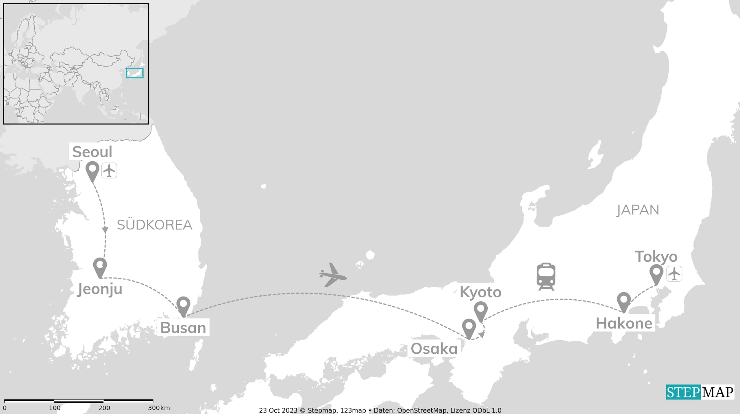 Südkorea & Japan: Cityhopping zum Mount Fuji