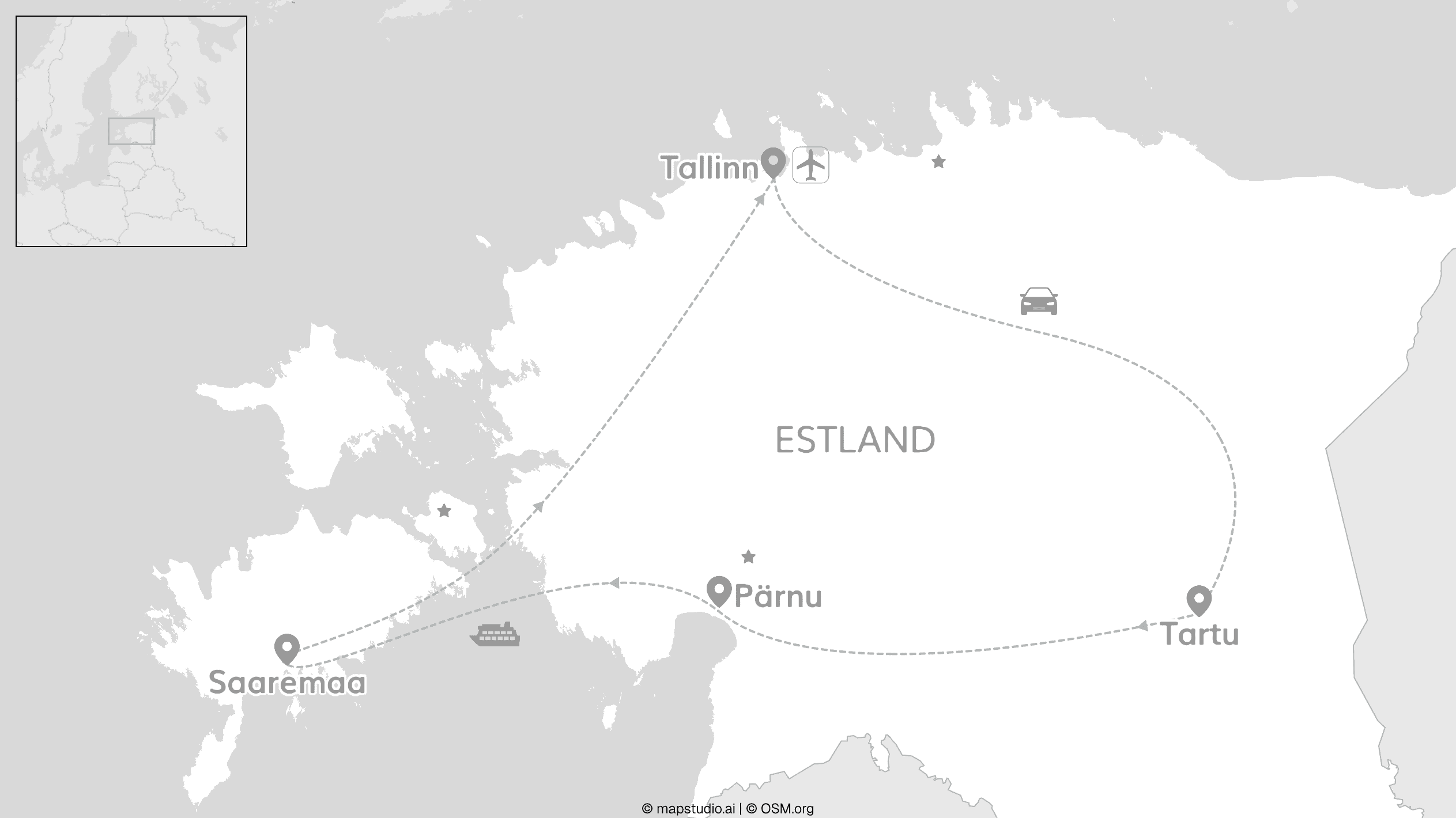 Estland on the Road: Burgen, Beach & Baltic Breeze!