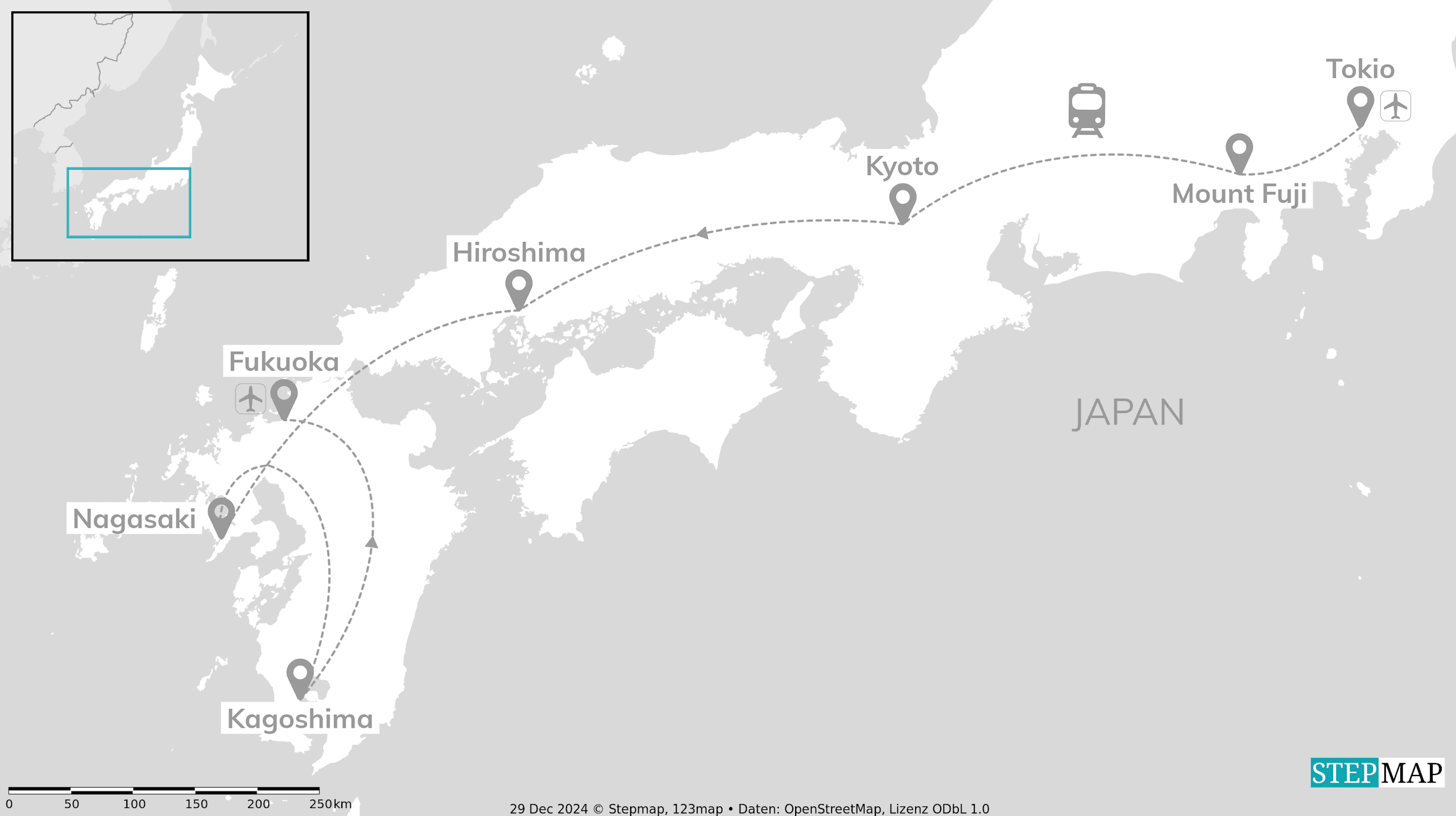 Japans zuiden: waanzinnige Fuji & wilde vuurlanden