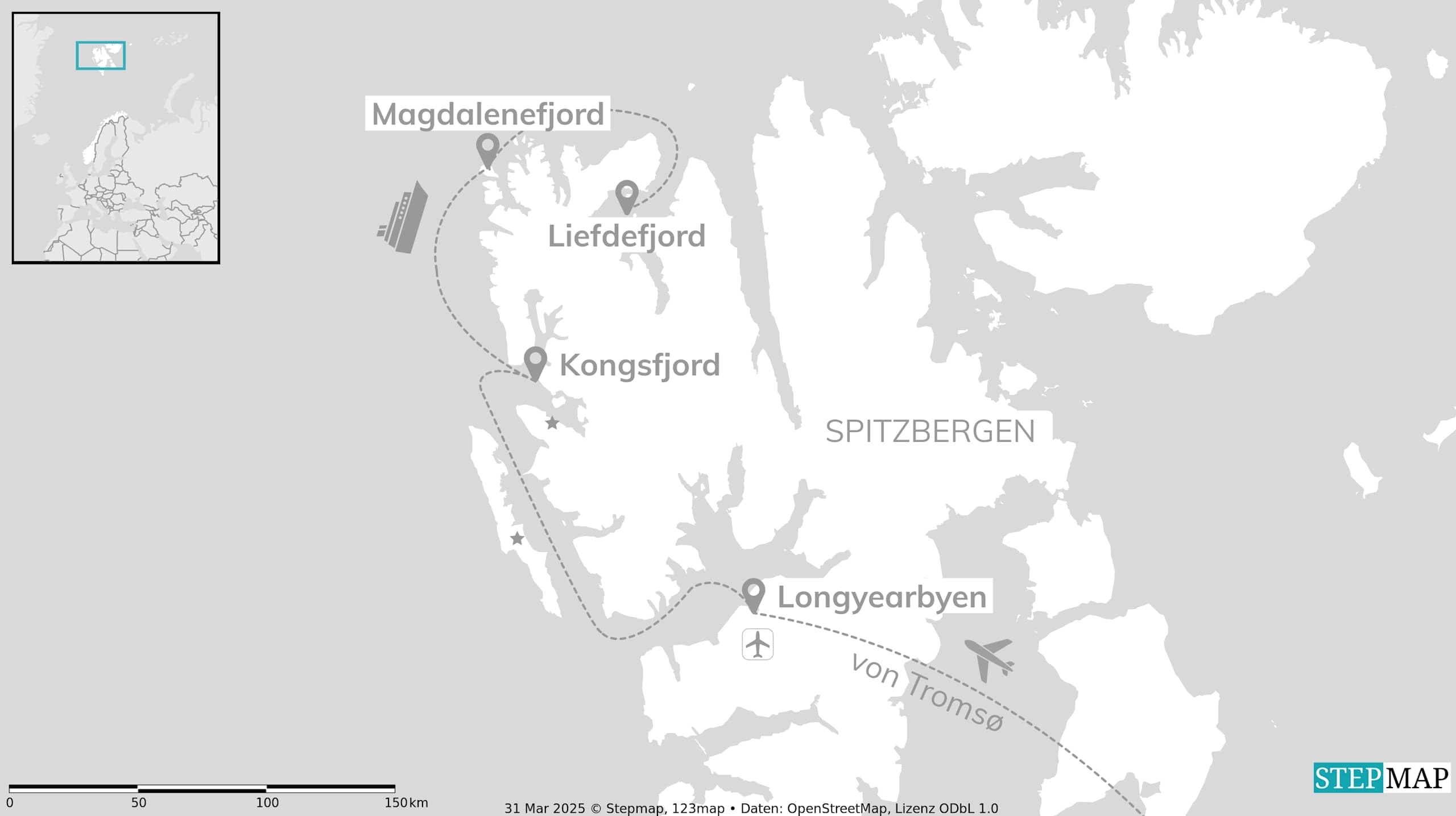 Spitzbergen Abenteuer: Arctic Expedition bis 80° Nord