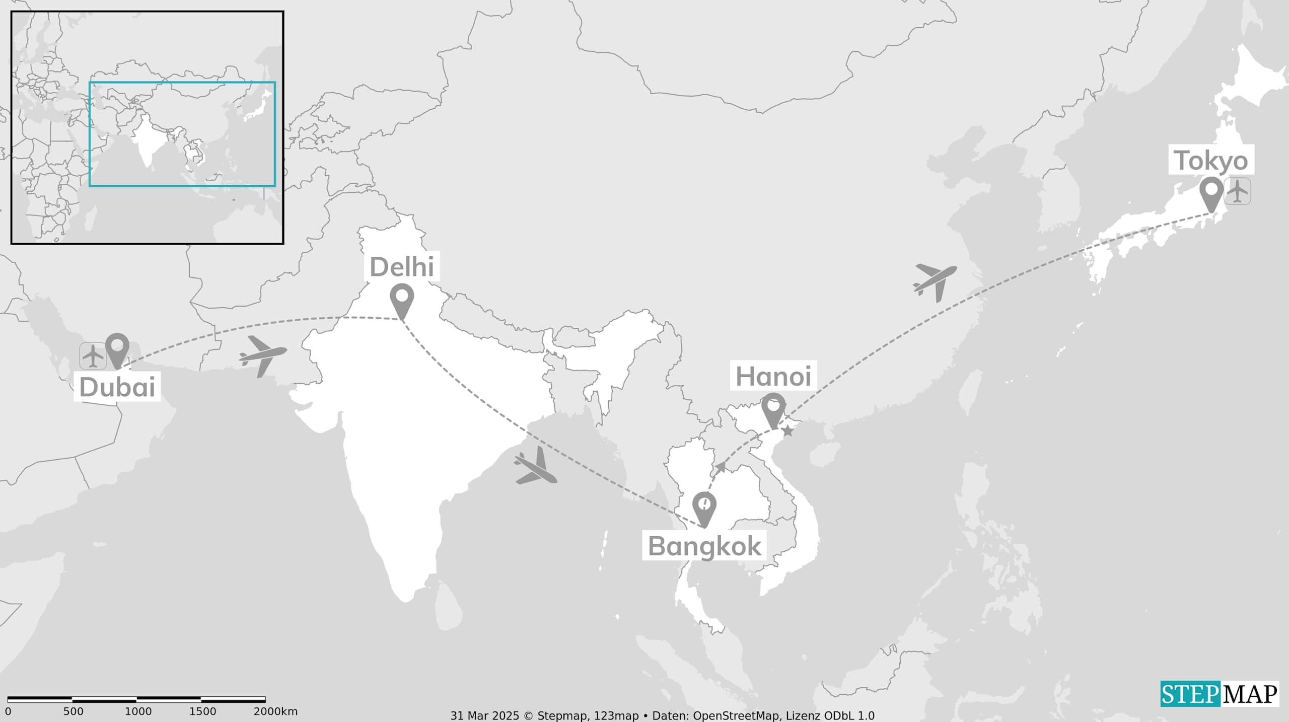 All around Asia: From the Taj Mahal to Ha Long Bay