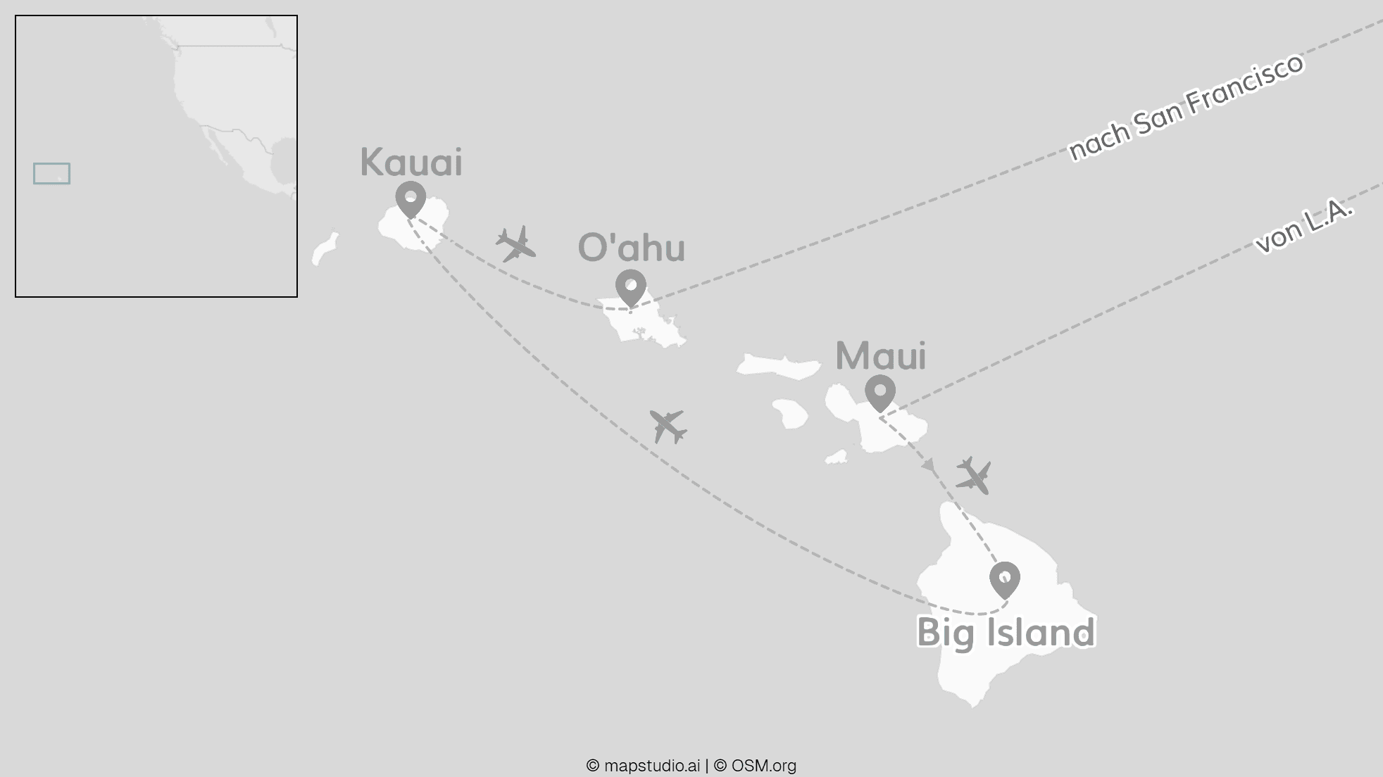 Hawaii by Shoppinator: Aloha trifft Los Angeles & San Francisco