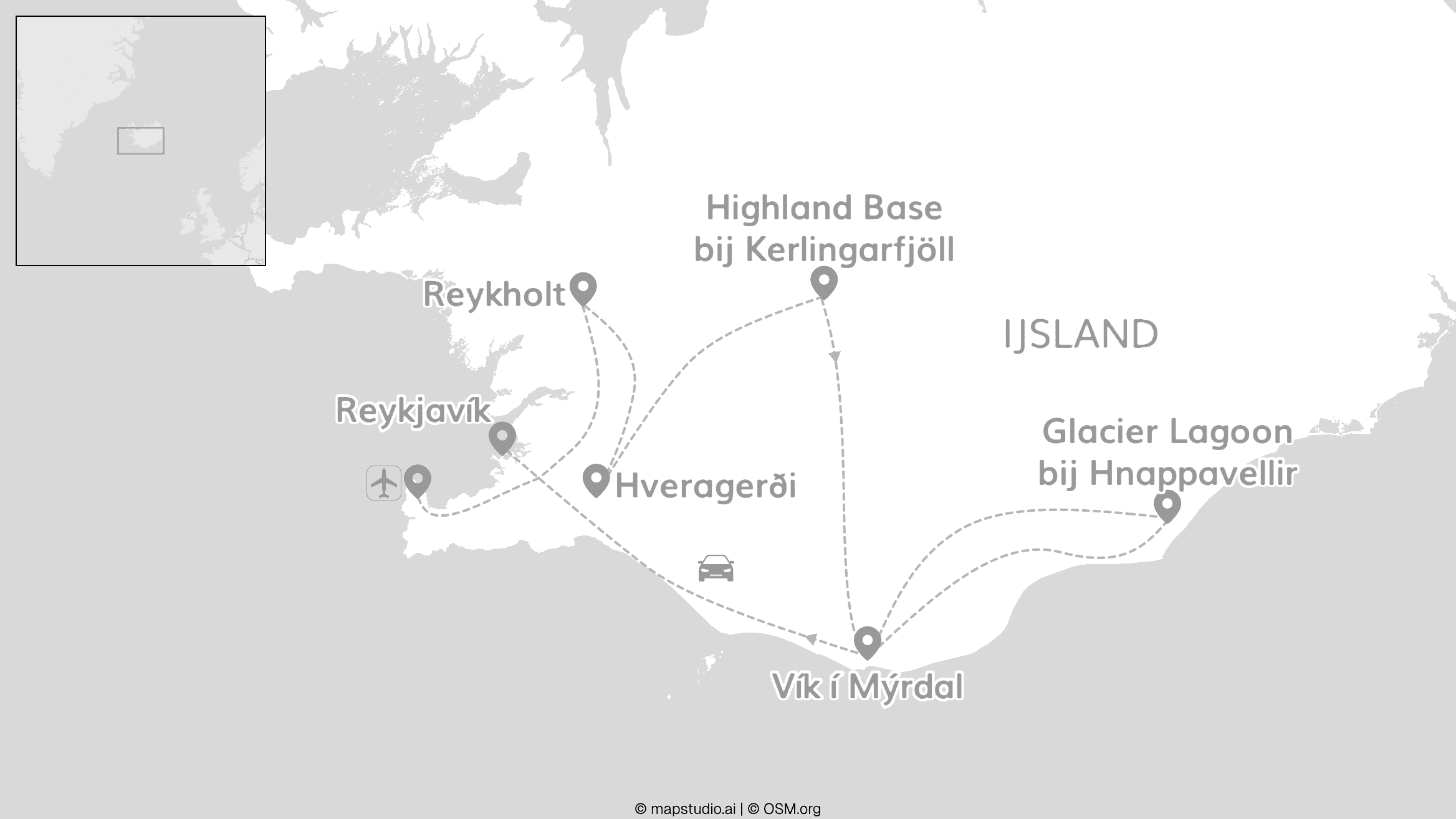 IJsland signature: roadtrip naar de Highland Base