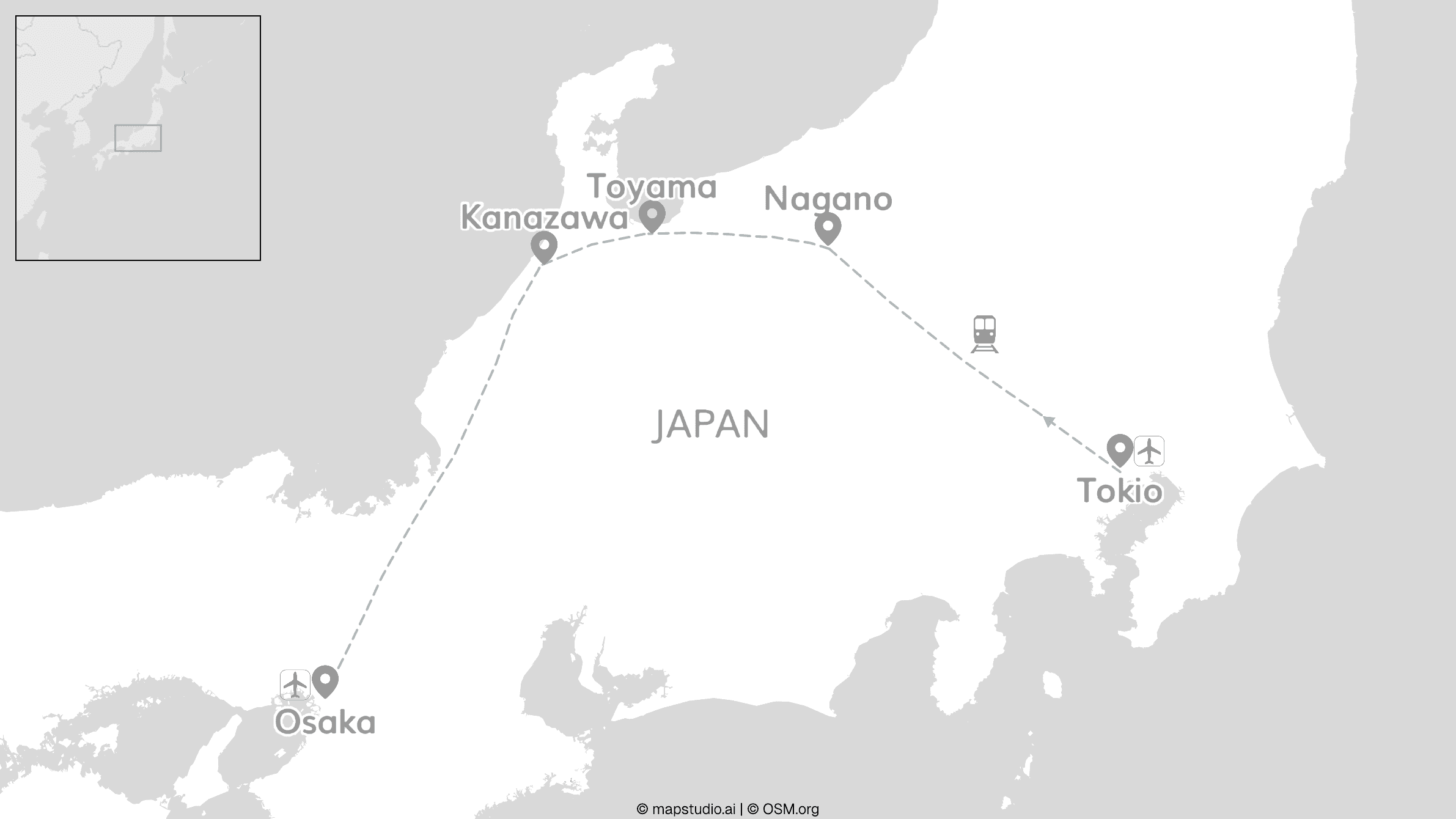 Explore Japan: Highspeed rails and Zen temples