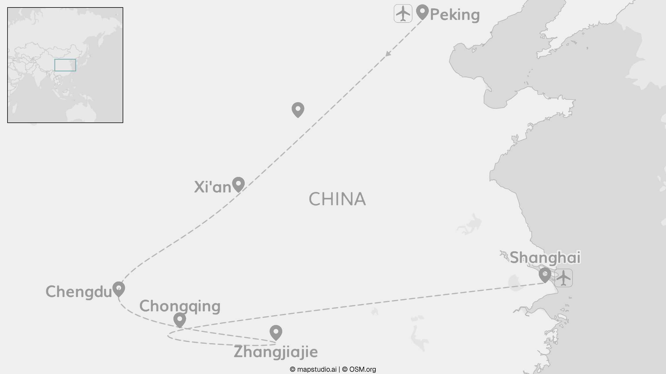 Cities of China: Skylines, Avatarberge & die Große Mauer