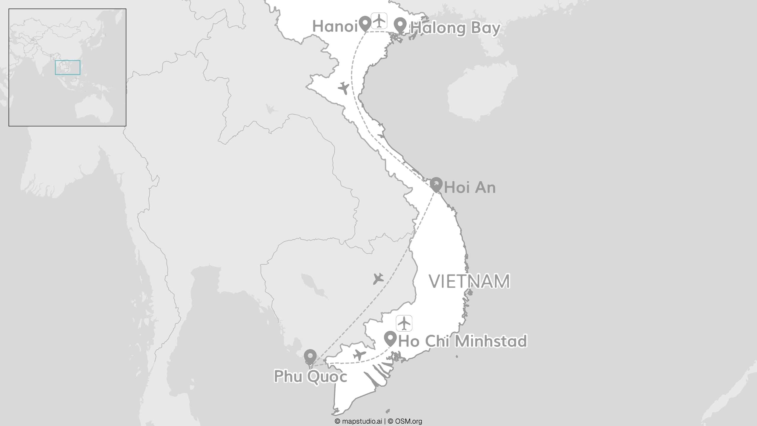 Vietnam: van Halong Bay tot Phu Quoc Island