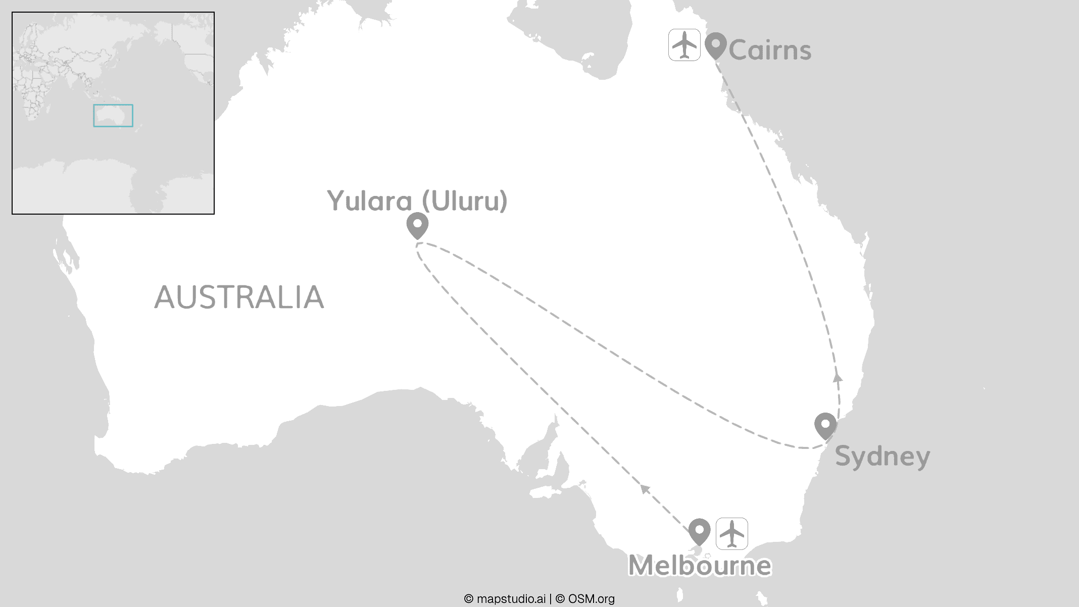 Australien Bucketlist: Cityhopping & Uluru-Abenteuer