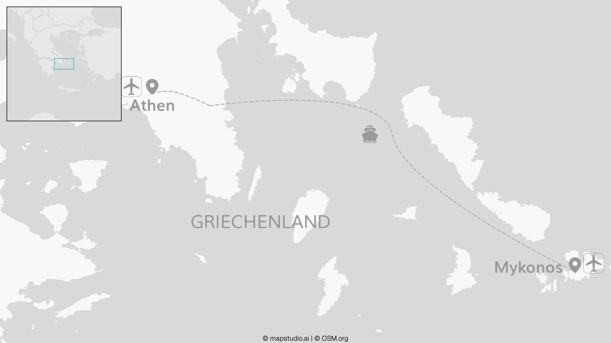 Athen & Mykonos: Von der Akropolis zu Inselstränden